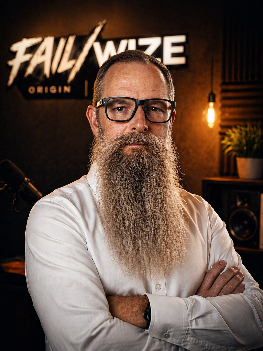 Stefan R. Müller, Gründer von FAIL/WIZE, Unternehmer aus Magdeburg